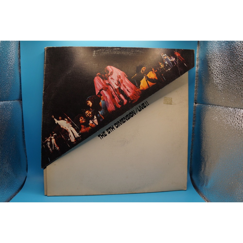 The 5th Dimension Live!! Double Vinyl LP Bell 9000 1971 Soul Pop Record